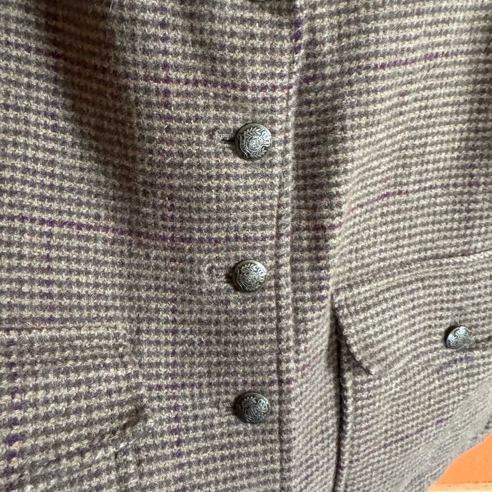 Classic Chaps XL Wool and Corduroy riding vest - Picture 13 of 15